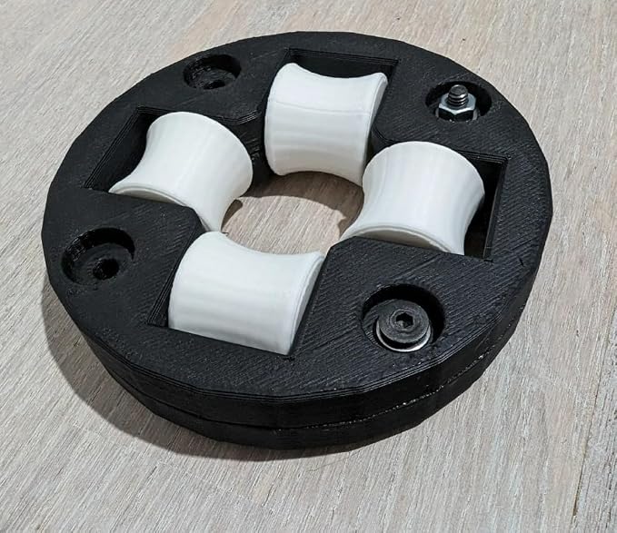 Garden Hose Corner Guide with Hinged Opening, Wall Mount, for Sheds, Posts and Buildings (without opening)
