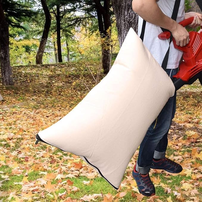 Universal Leaf Vacuum Blower Bag Bottom Debris Dump Bag, Compatible with Leaf Blowers and Ultra Blower Rake, Suitable for Most Blowers