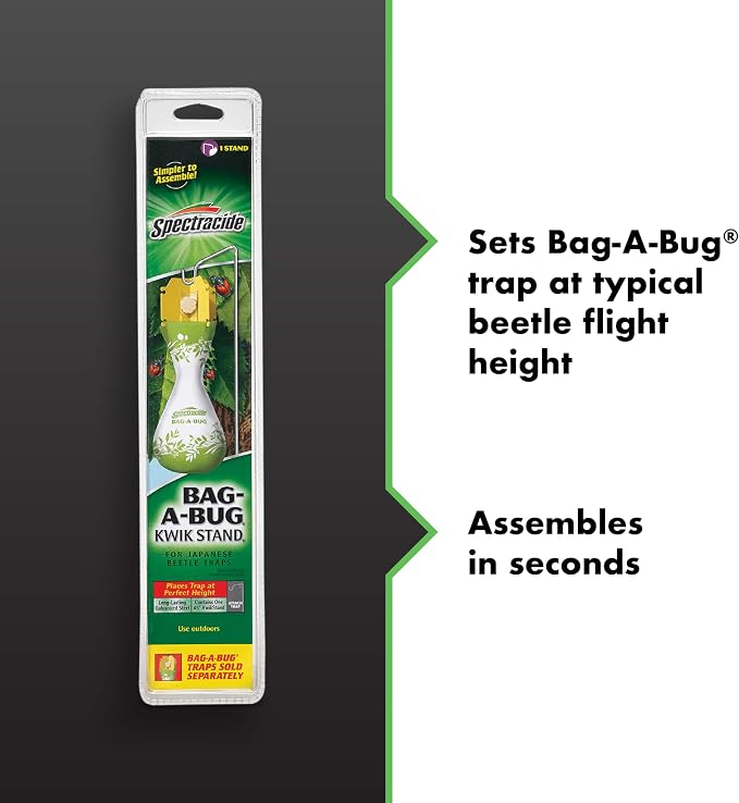 Spectracide Bag-A-Bug Kwik Stand, Glavanized Steel, Pack of 12