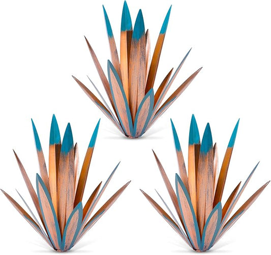 Homight Metal Tequila Country Sculpture DIY Tequila Plant Home Decor Country Tequila Garden Ornament Indooutdoor Statuette Patio Lawn Patio Stake Decoration Gift to The Garden