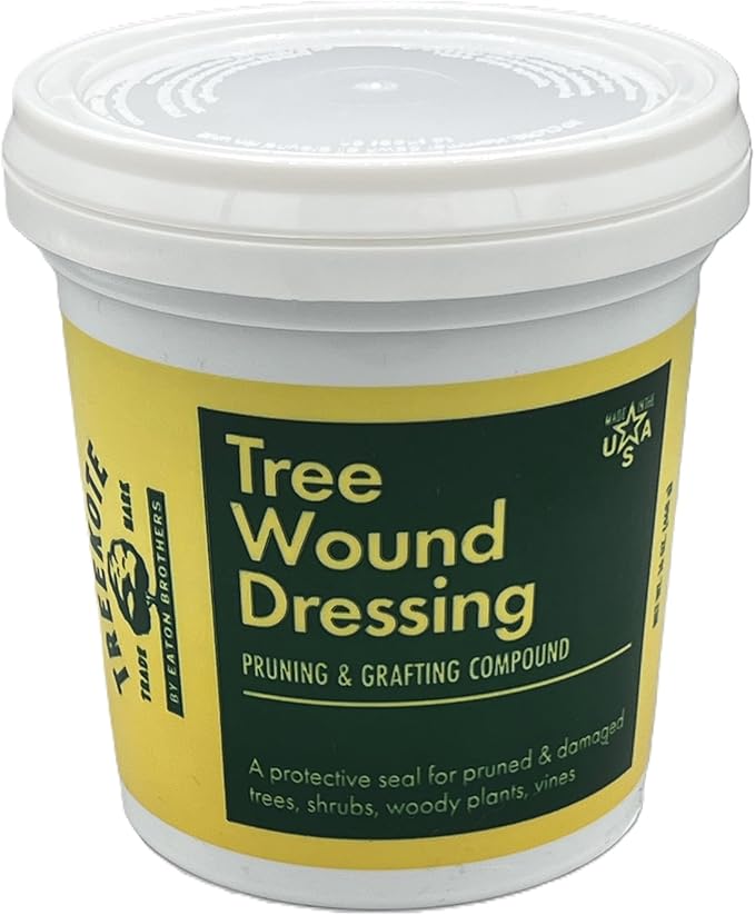 Treekote Tree Wound Dressing - 16oz Tub - Grafting, Pruning, and Wound Care for Damaged Trees - Pruning Sealer, Grafting Compound - for Effective Tree Wound Repair