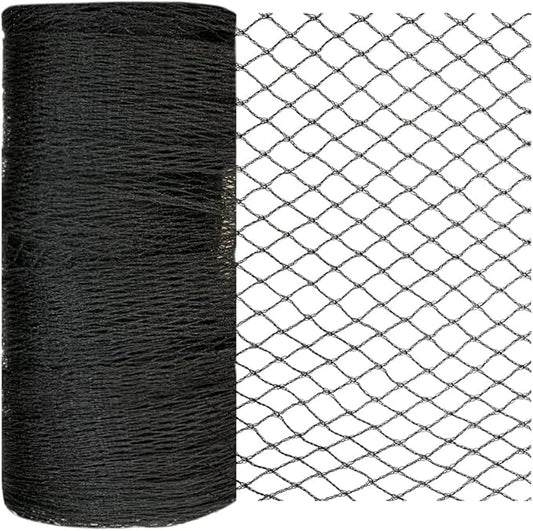 Bird Netting 7.5x100 Ft, 1/2In Mesh Heavy Duty Garden Netting Pest Barrier for Plants, Fruit Trees, Vegetables, Extra Strong Woven Mesh Netting, Animal Fencing Against Birds, Deer, Poultry