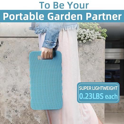 Altdorff Garden Kneeling Pad 3pcs, Extra Wider 8.66“, Kneeling Mat Waterproof with Bright Color Tone, Knee Pads for Gardening, Yoga, House Clean, Repair Work