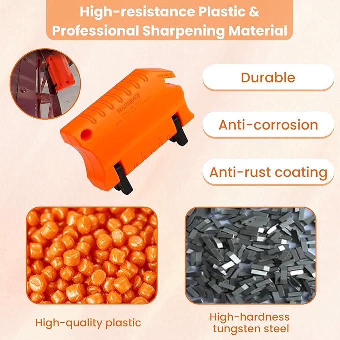 Reel Lawn Mower Blade Sharpener for Manual Push Reel Lawn Mower,Hand Reel Mower Sharpener，SK-2 Standard Lawn Mower Sharpening Kit for Home Garden Lawn Care
