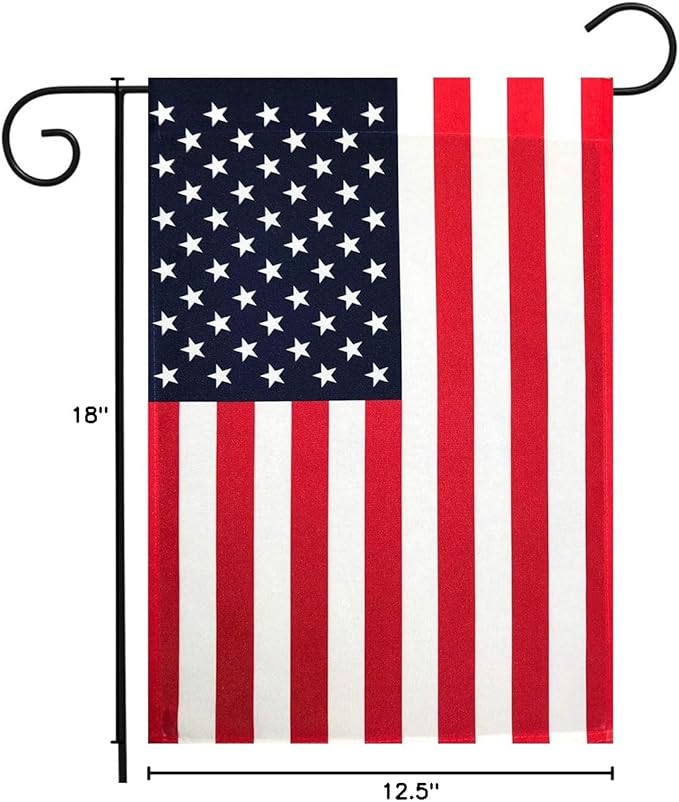 American Flag Garden Flag USA Stars & Stripes 12.5" x 18" Briarwood Lane