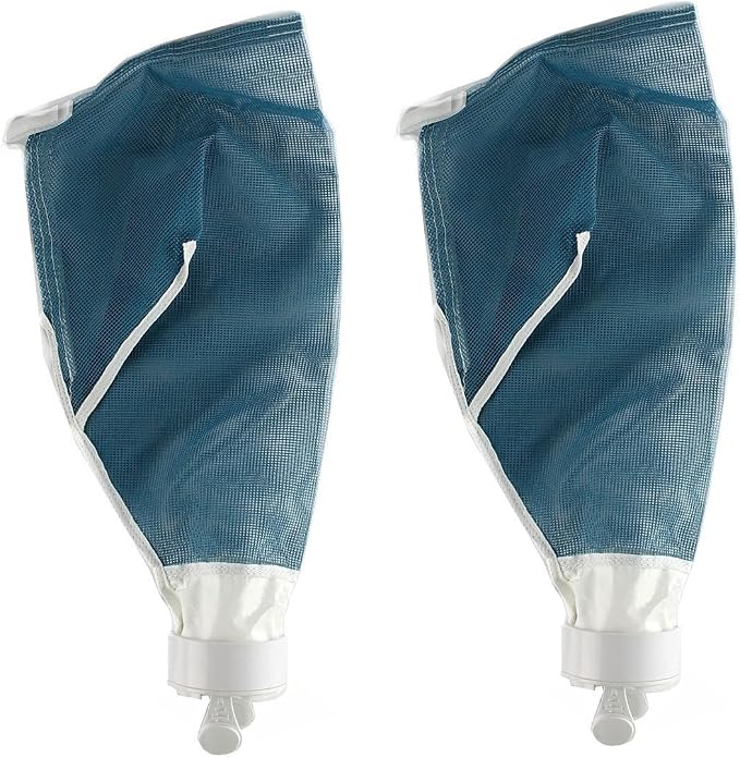 ATIE 280 Pool Cleaner Leaf Bag K15 Replacement with Larger Capacity and Netting Holes For Polaris 280/480 Pool Cleaner Great For Picking Up Leaves, Acorns, Twigs During Leaves-falling Seasons (2 Pack)