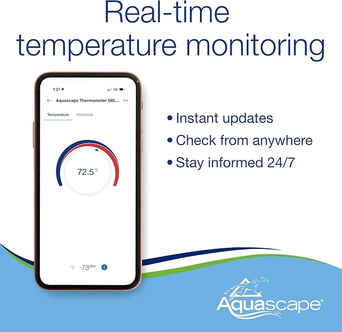 Aquascape Smart Pond Thermometer | 74012