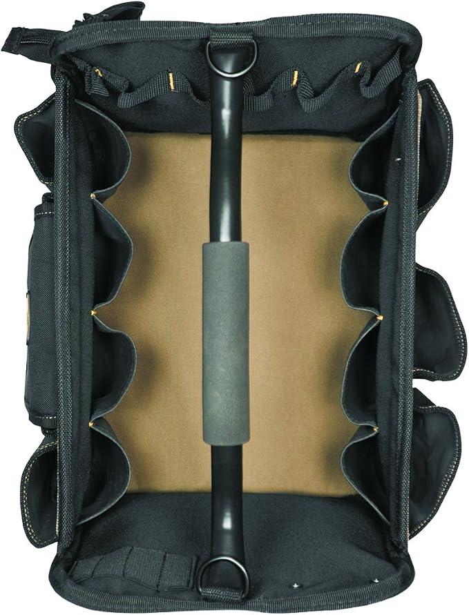CLC Custom Leathercraft 1578 Open Top Soft Sided Tool Box, 14 in., 31 Pocket