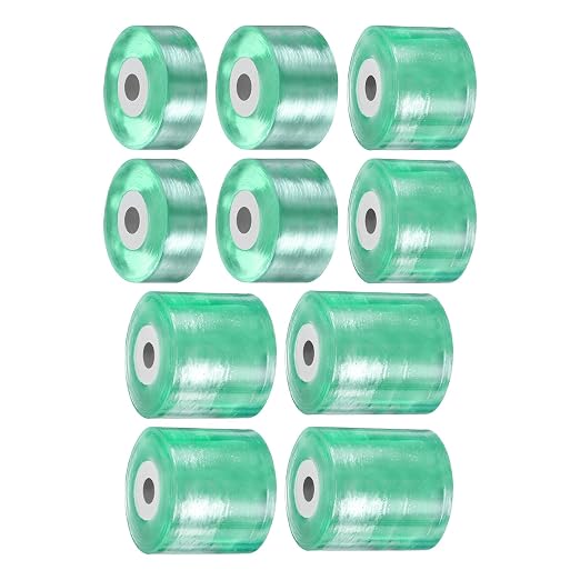 M METERXITY 10-Pack Grafting Tape, 131yards Tree Grafting Tape Per Pack, Plant Repair, Stretchable Floristry Film for Tree/Fruit/Poly Budding [0.8", 1.2", 1.6", 2", 2.4" W]
