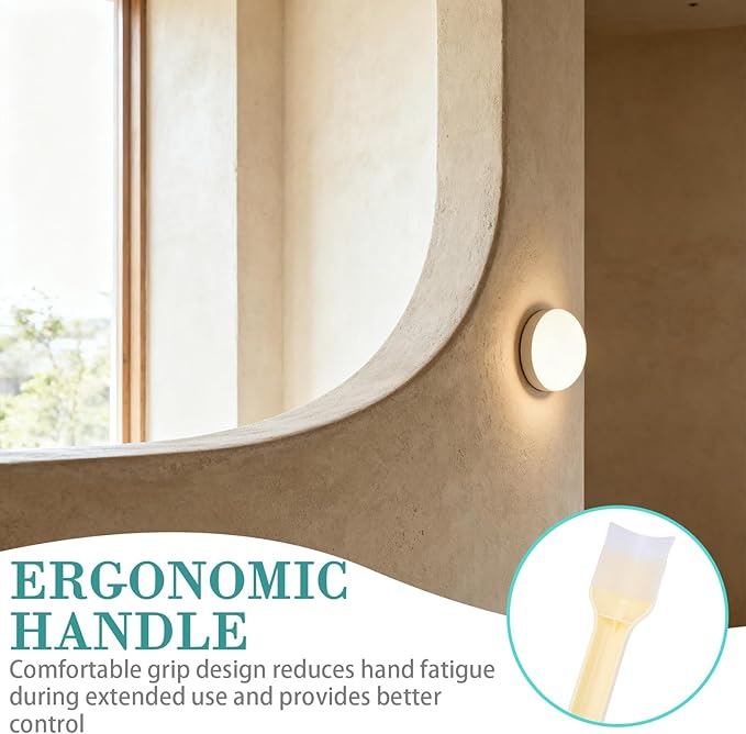 3/4" Outside Bull Nose Corner Trowel, for use on outside bull nose corners, Drywall Mud Tool, Plastic Flex Blade and Handle