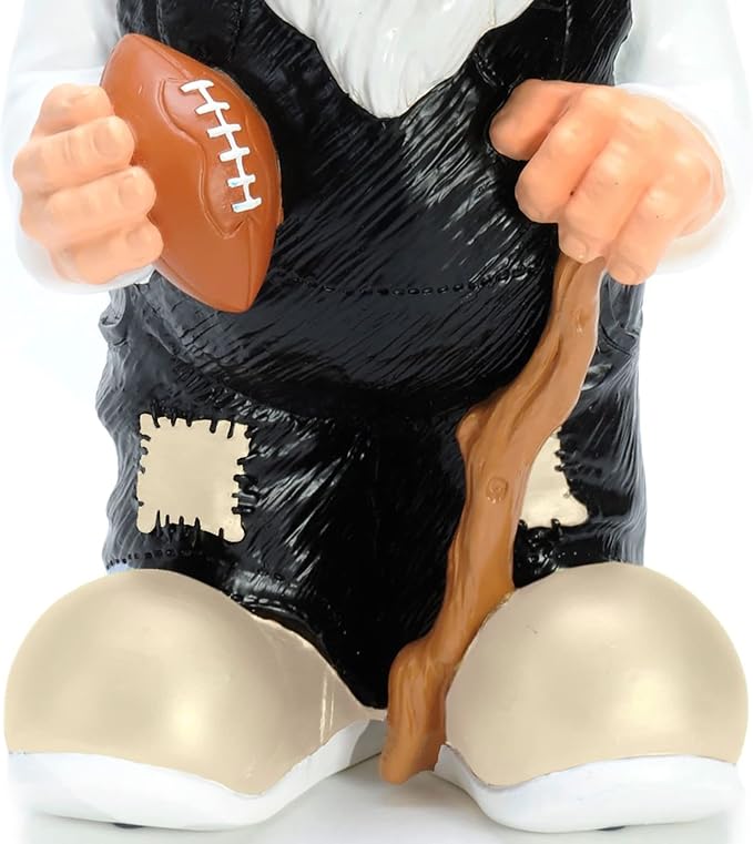 NFL Resin 11.5" Team Logo Outdoor Garden Statue Gnome