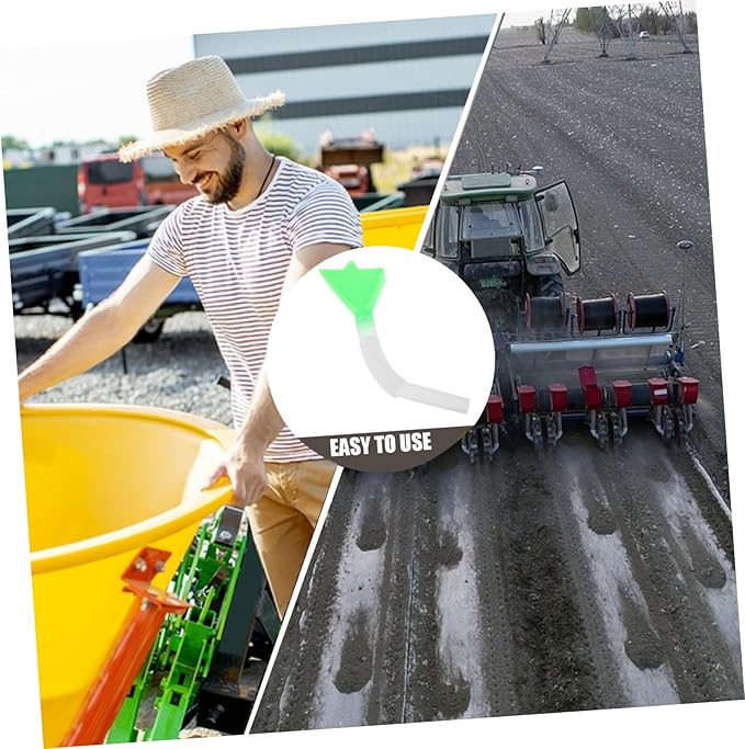 Seed Drill Tube Kit Plastic Seeder Tube for Garden Farm Machines Seed Planter Accessories Drill Parts Uniform Distribution