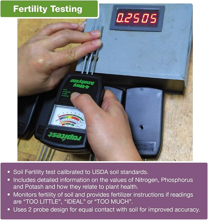 Luster Leaf 1880 Rapitest Electronic 4-Way Analyzer