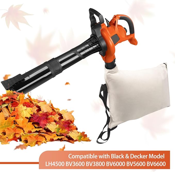 Universal Leaf Vacuum Blower Bag Bottom Debris Dump Bag, Compatible with Leaf Blowers and Ultra Blower Rake, Suitable for Most Blowers