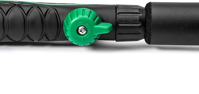 Rain Bird TRNZLWAND36 36" Watering Wand Garden Hose Nozzle, Front Trigger, Carbon Fiber Texture, Shower Spray Pattern