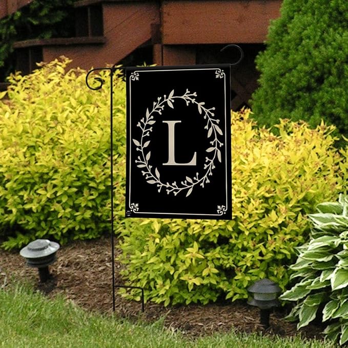 Briarwood Lane Classic Monogram Letter L Garden Flag