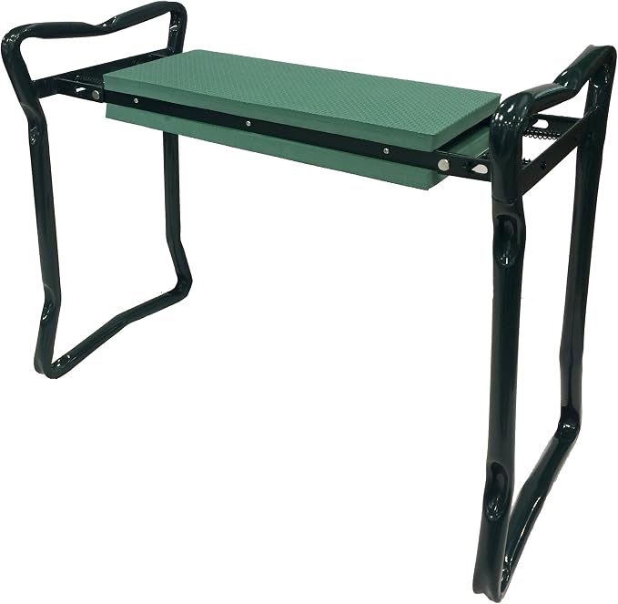 Gardener Select (LWGK101 Folding Garden Kneeler Seat - Lightweight Portable Gardening Bench & Sitting Stool