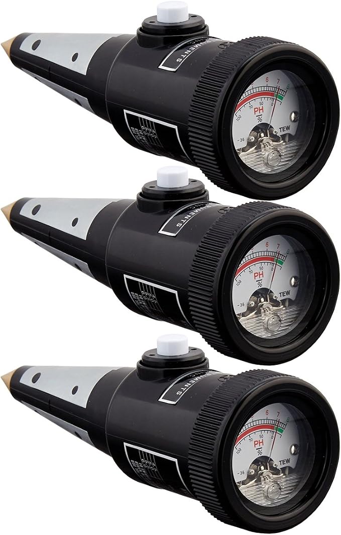 Kelway Soil pH and Moisture Meter (3 Pack)