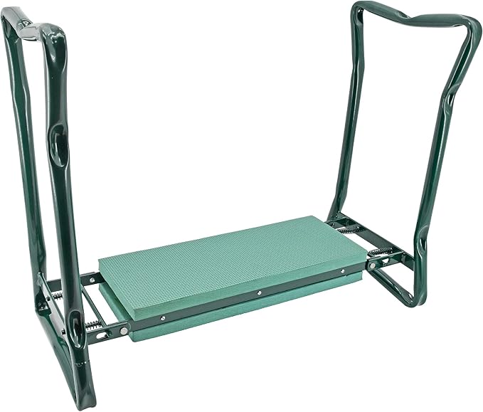 Garden Kneeler and Seat, Foldable Weeding Seat
