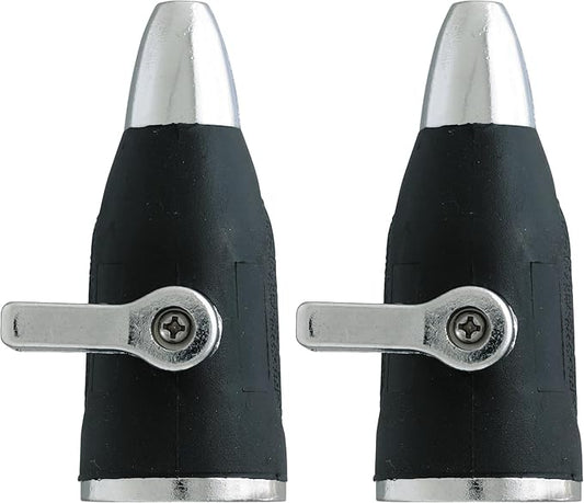2-Pack Orbit SunMate Hose-End 58361N Zinc Sweeper Nozzle with Shut Off (2-Pack Zinc)