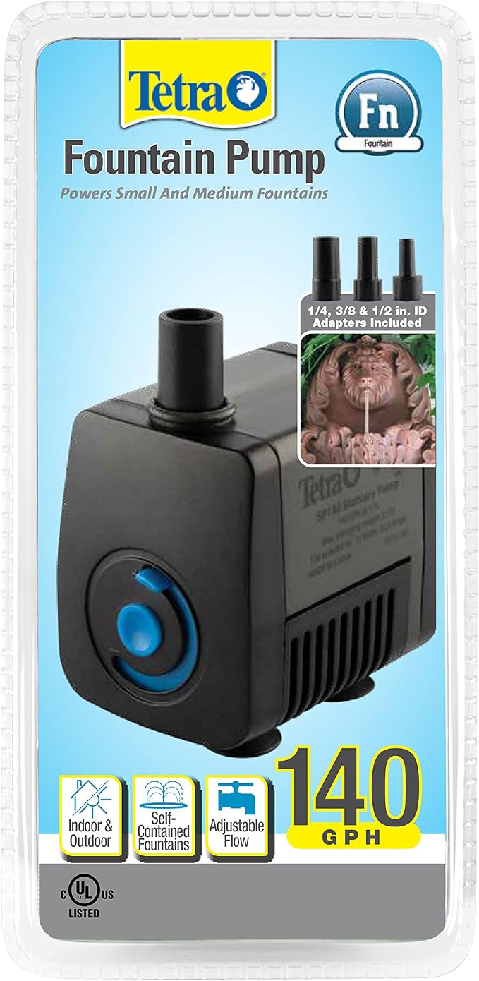 Tetra Pond Statuary Pump for Indoor & Outdoor Ponds & Fountains