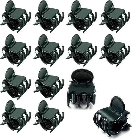 100 Pcs Plastic Plant Support Clips Trellis Clips Garden Clips Tomato Clips for Climbing Plants, Vegetables Plants Climbing Plants Grape Vine to Grow Upright and Healthier