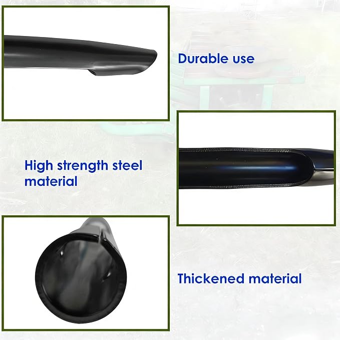 12 Pack Aerator Parts 1/2 Inch Closed Spoon Aerator Core Tines Fit For Ryan 522361, Bluebird 7190, Classen 100032, EXMARK 121-4894, 126-0262, 1262143