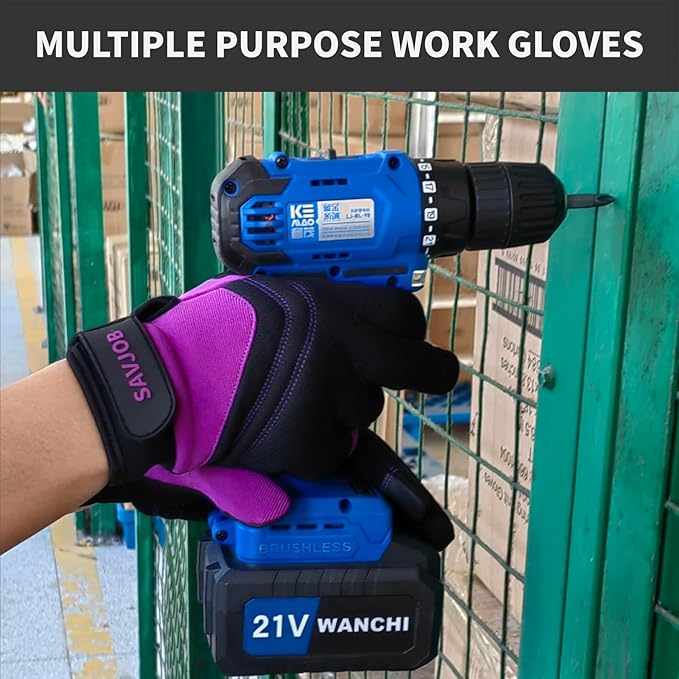 Gardening Gloves,Women Yard Work Garden Glove,Gifts | Thorn Proof,Puncture Resistant,Touchscreen,Gift,Leather,Spandex