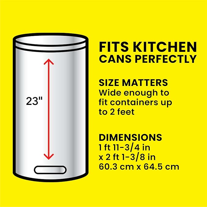 Glad Tall Kitchen Trash Bags 13 Gallon, MaxStrength Beachside Breeze Garbage Bags, Drawstring, 90 Count