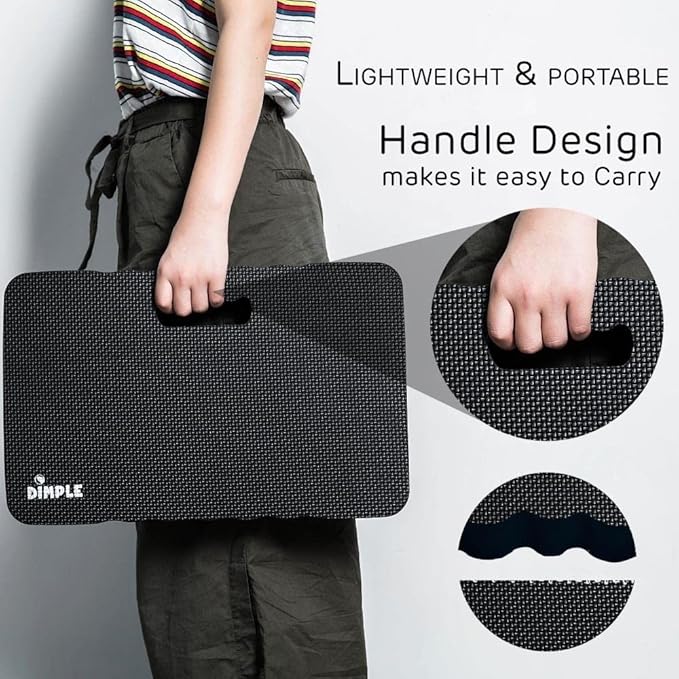Dimple Kneeling Pad, High Density Thick Foam Comfort Kneeling Mats for Gardening, Yoga Exercise, Garden Cushions, Knee Pads