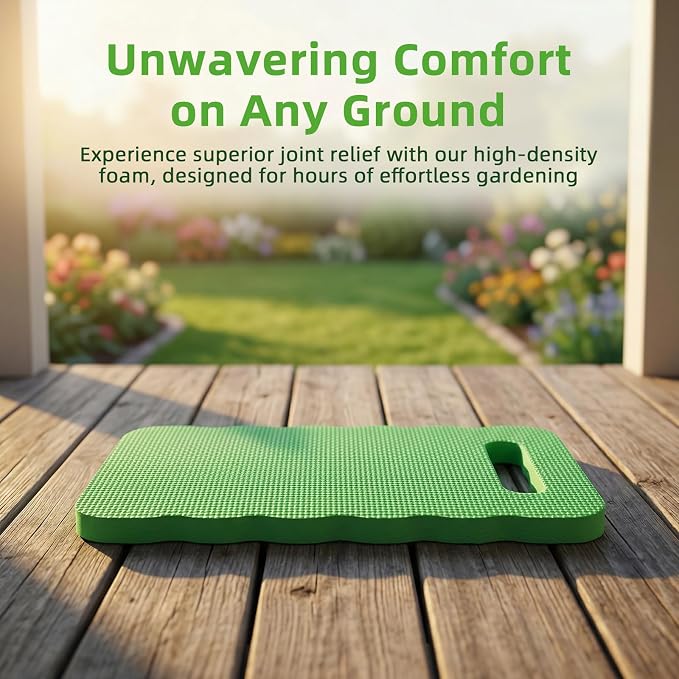 9 Pack 16 Inch Thickened Garden Kneeling Pad, Lightweight and Portable Foam Knee Pads Kneeler Mat for Gardening, Yoga, Prayer and Exercise, 3 Colors