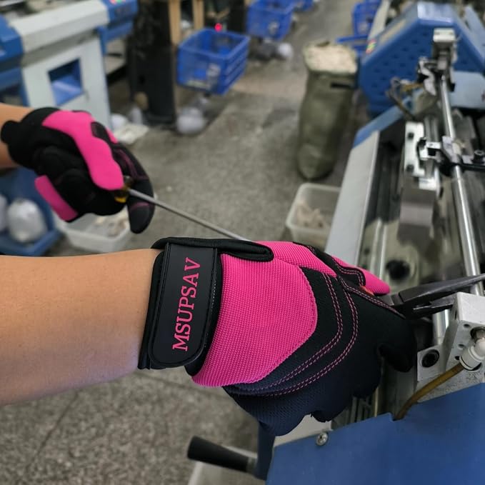 Gardening Gloves,Women Yard Work Garden Glove,Gifts | Thorn Proof,Puncture Resistant,Touchscreen,Gift,Leather,Spandex