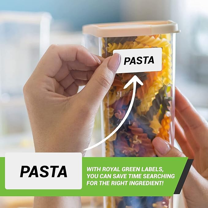 Royal Green Rectangle Sticker Labels 1.57 inch x 0.75 inch (40mm x 19mm) Red Velvet - 100 Pack