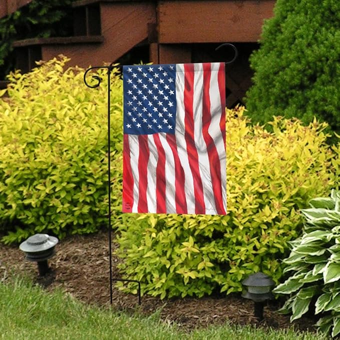 Briarwood Lane American Flag Waving Garden Flag