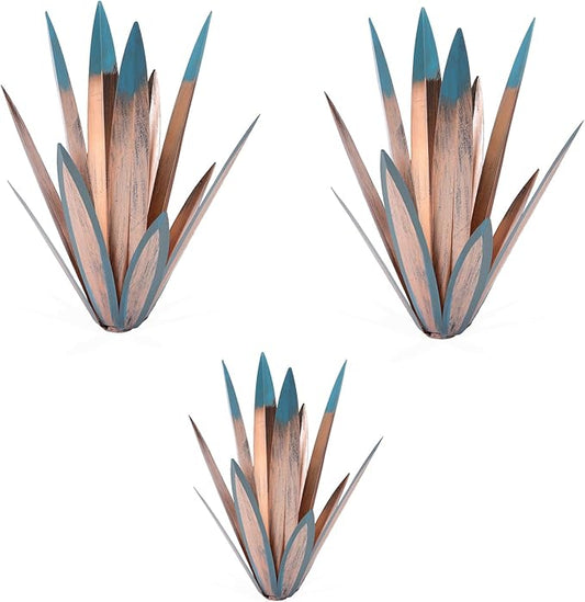 Homight Metal Tequila Country Sculpture DIY Tequila Plant Home Decor Country Tequila Garden Ornament Indooutdoor Statuette Patio Lawn Patio Stake Decoration Gift to The Garden
