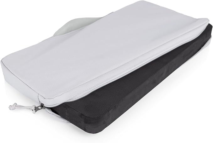 Picnic TIME Gardening Kneeling Pad, Extra Thick Kneeling Pad, Large and Durable Garden Kneeler Foam with Carrying Handle, Lightweight Soft Foam Cushioning for Knee, Water Resistant, (Fog Gray)
