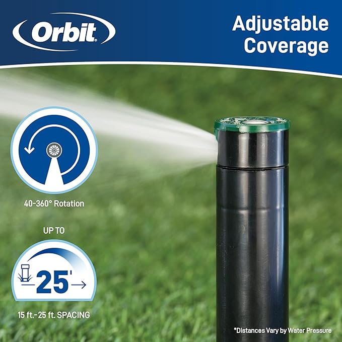Orbit 55469 Saturn III Gear-Drive Rotor Water Sprinkler (Pack of 24)