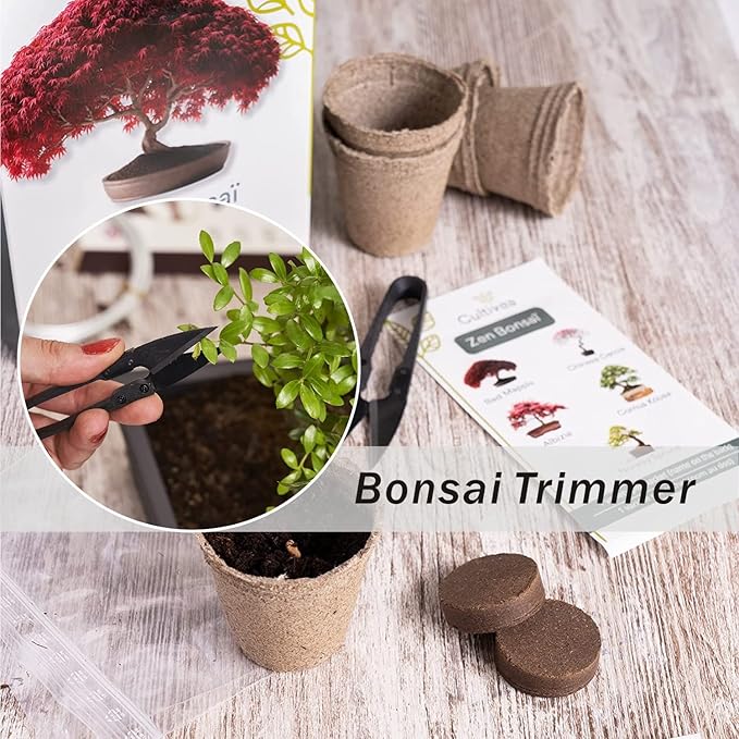 Bonsai Pruning Scissors 12PCS - Small Pruning Shears Bud Leaves Trimmer Garden Shears for Plants, Gardening Clippers for Flower Bonsai Trimming Pruners