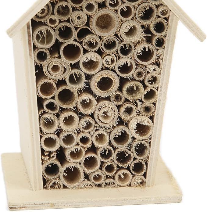 Wooden Bee House Safe Non Wooden House for Garden
