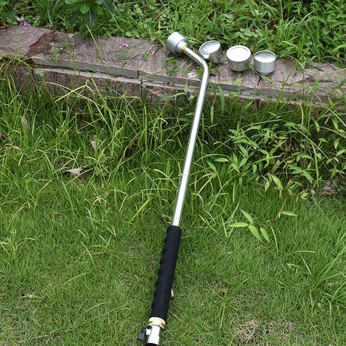 Gardening Sprayer Wand Heavy Duty Stainless Steel Watering Wand for Flower Bed Irrigation and Hard to Reach Area Long Reach Flower Watering Stick