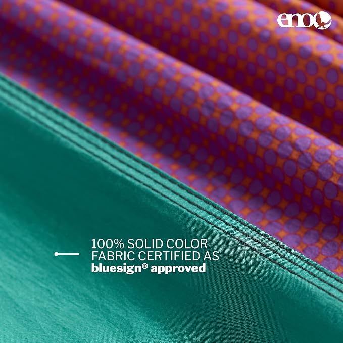 ENO, Eagles Nest Outfitters DoubleNest Lightweight Camping Hammock, 1 to 2 Person, Special Edition Colors, ATC