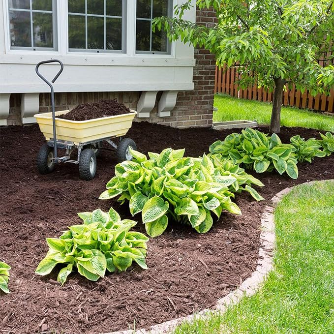 UWIOFF 4ft x 100ft Garden Weed Barrier Landscape Fabric, Premium Ground Cover Weed Blocker Fabric Gardening Mat, Superior Weed Control for Vegetable Garden, Flower Bed, Mulch