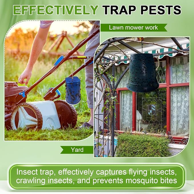 Qualirey 1 Pack Tangle Trap Sticky Coating with Brush, Insect Barrier Outdoor DIY Adhesive Traps Coating Lanternfly, Deerflies,for Gardens, Orchards and Around The Home to Protect Trees Plants (8 oz)