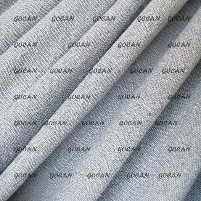 GOCAN Brazilian Double Hammock 2 Person Extra Large 330X150cm Load Capacity 600Pound Canvas Cotton Hammock for Patio Porch Garden Backyard Lounging Outdoor and Indoor XXL(Grey)