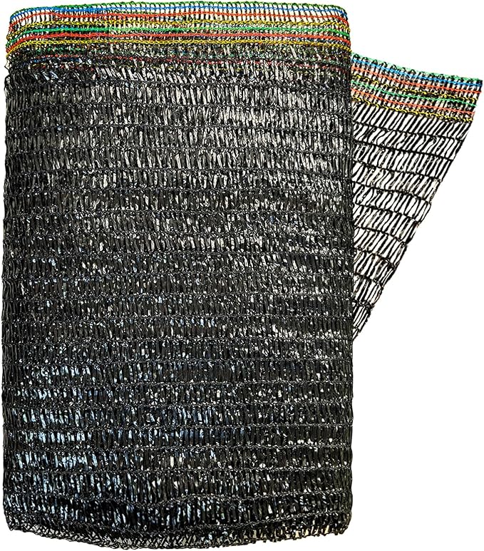 55% Shade Cloth for Garden, Sunblock Mesh UV Resistant Net for Vegetables Flowers Greenhouse Raised Bed, Plant Shade Cover from Sun, Black (5X15 FT)