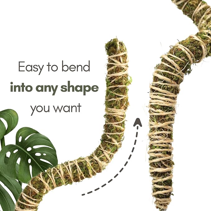 Mossify 42" Bendable Moss Pole Thin 3 Pack (42 Inch)