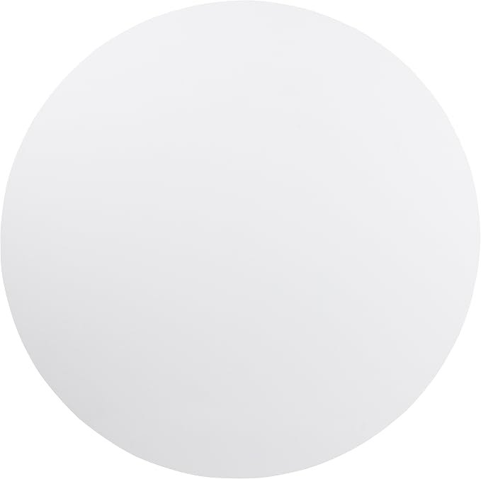 Flash Furniture 5' Round All-Occasion Plastic Folding Event Table for Parties and Trade Shows, Folding Banquet Table for Indoor/Outdoor Events, White