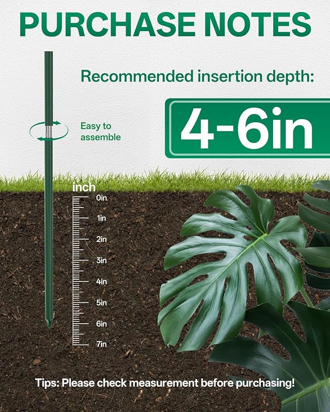 Breeze Touch 16 Pack Plant Support Stakes, 24 Inch Plant Stakes for Outdoor Plants, Peony Cage with 15 Pcs Green Lables, Peony Cages and Supports, Peonies Support Cages Flower Stakes for Plants