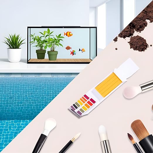 80 Strips Professional 1-14 Ph Litmus Paper Ph Tester Papers Ph Meters Indicator Paper Water Cosmetics Soil Acidity Test Strips, pH Test Strips, Lab Consumables