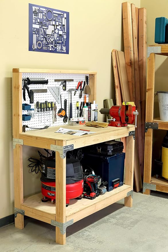 Simpson Strong-Tie WBSK Workbench and Shelving Hardware Kit (2-Pack)